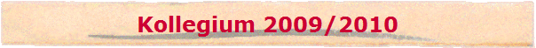 Kollegium 2009/2010