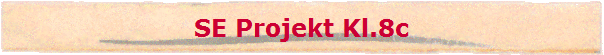 SE Projekt Kl.8c